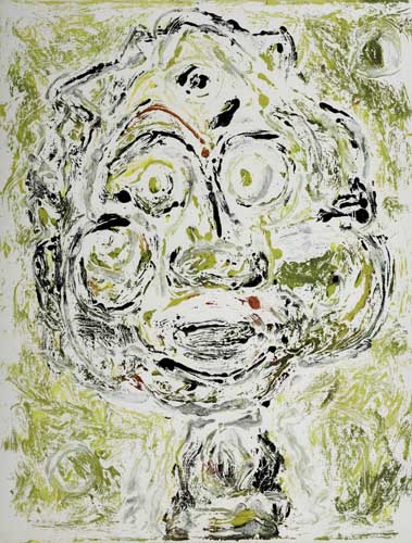 BEAUFORD DELANEY (1901 - 1979) Untitled (Smiling Man).
